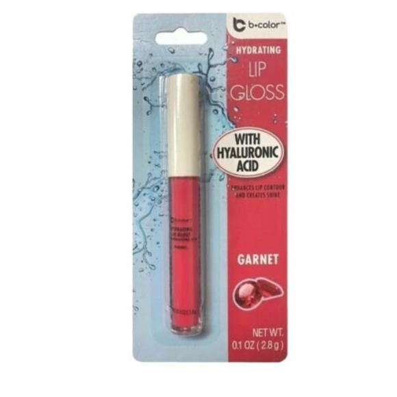 B•Color Lip Gloss Hydrating Hyaluronic Acid Enhances Lip Contour Garnet 06/2023 - Picture 1 of 9